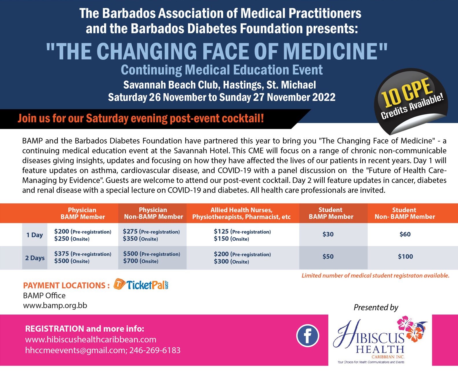 BAMP/Barbados Diabetes Foundation CME: The Changing Face of Medicine
