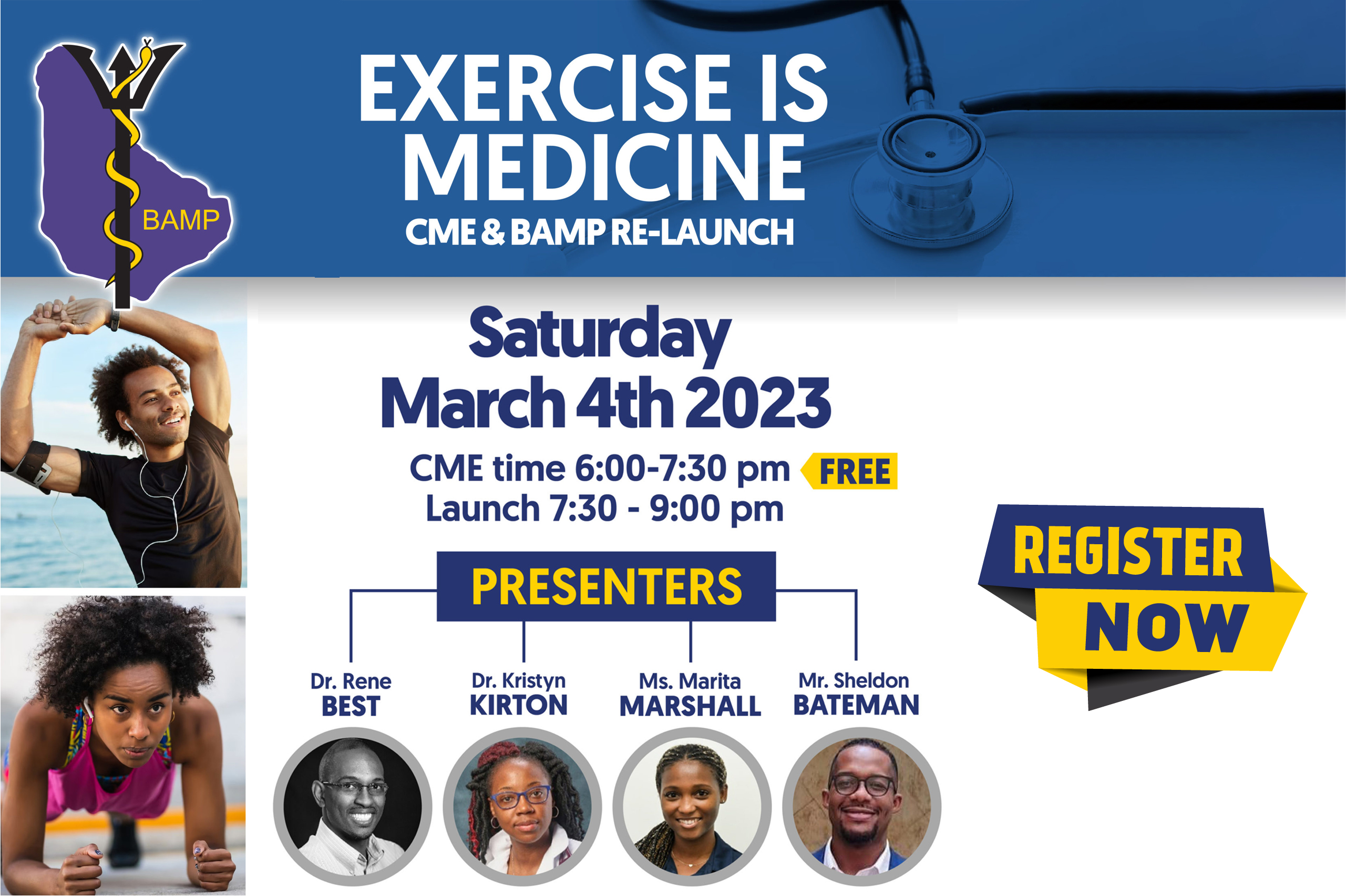 Exercise is Medicine: CME & BAMP Re-Launch
